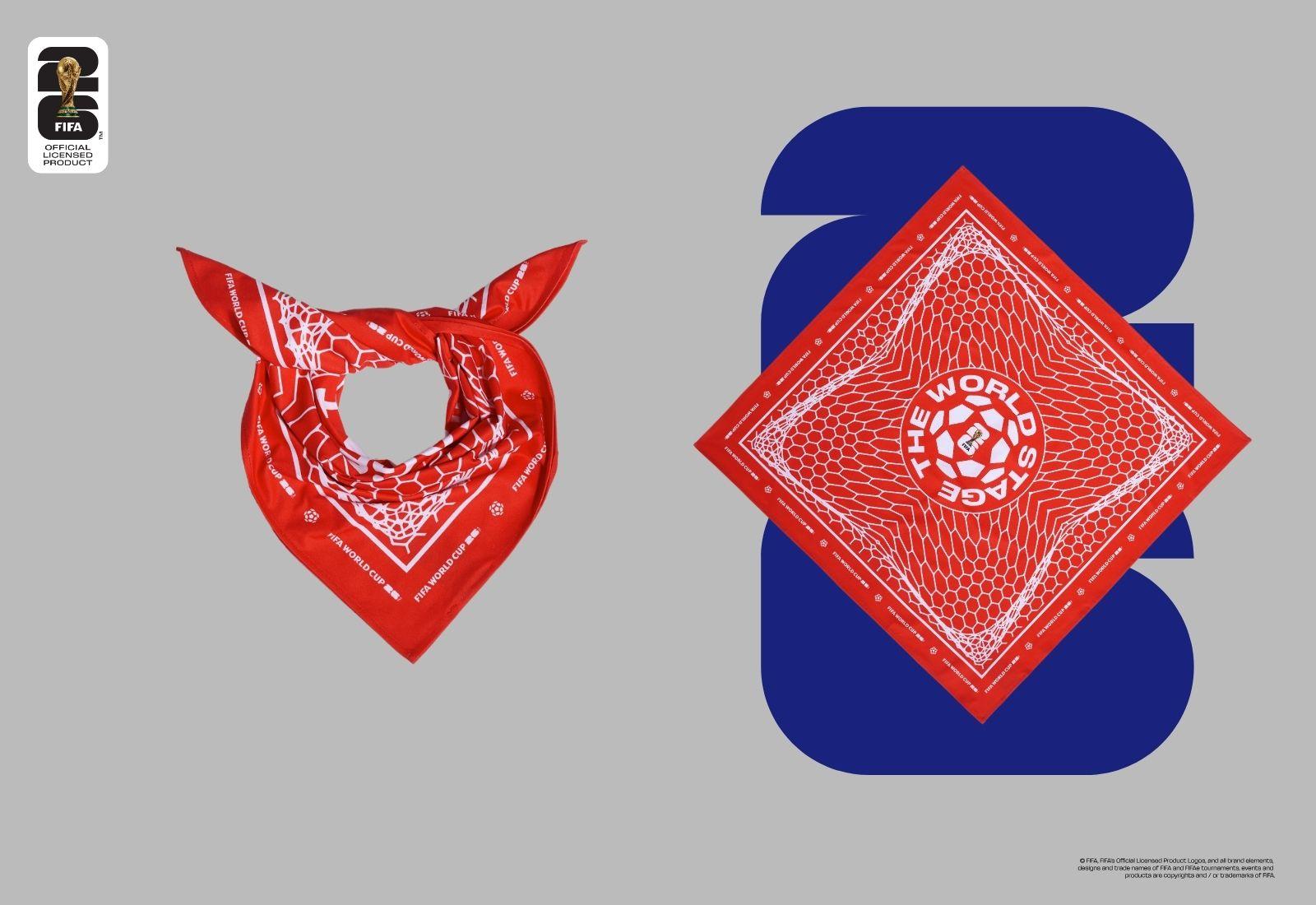 Khăn Bandana World Cup Scarlet