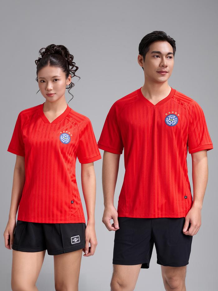 Áo thun cổ V Jacquard Exdry ProActive World Cup - undefined