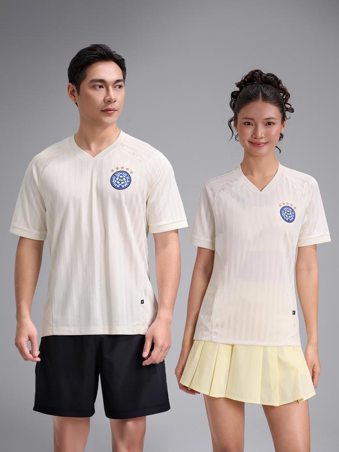 Áo thun cổ V Jacquard Exdry ProActive World Cup - undefined