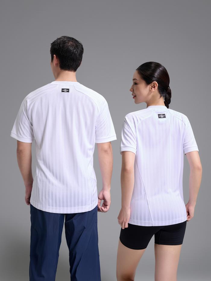 Áo thun cổ V Jacquard Exdry ProActive World Cup - undefined