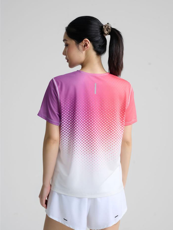 Tshirt chạy bộ nữ Exdry AeroDot Gradient - undefined