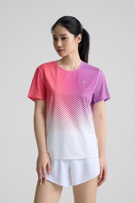 Tshirt chạy bộ nữ Exdry AeroDot Gradient - undefined