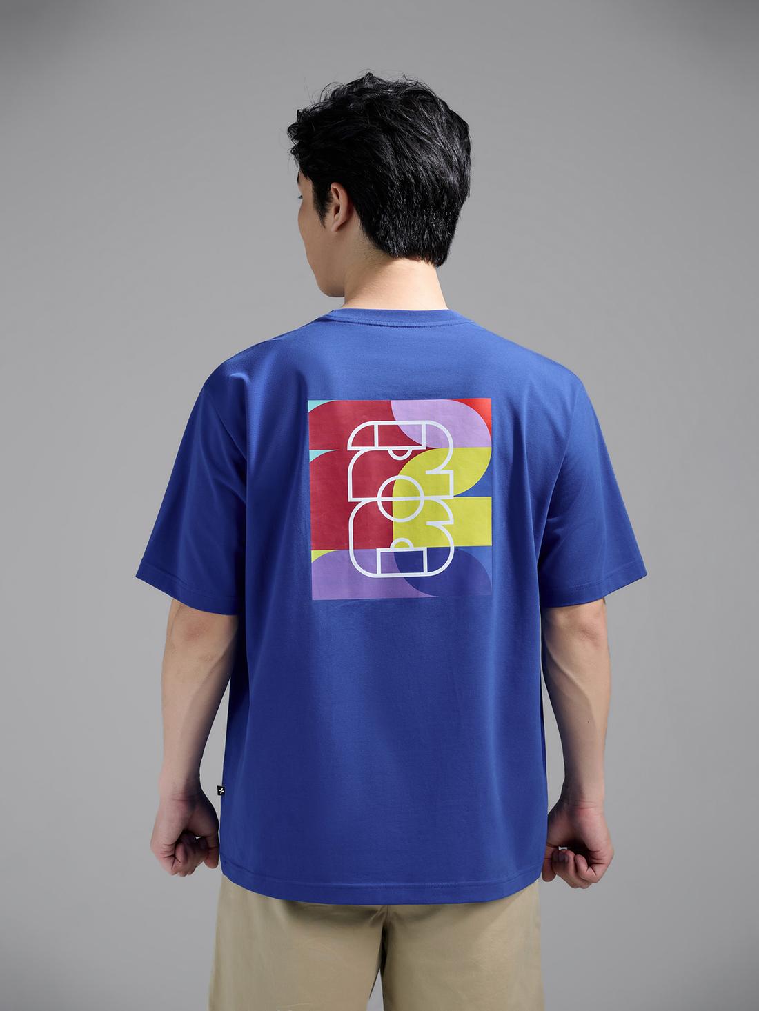 Áo Tshirt Relaxed Fit Cotton Compact World Cup Unity Bar - undefined