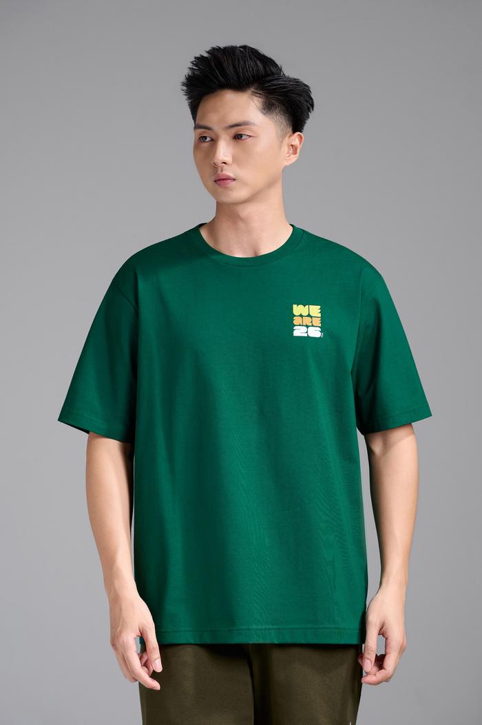 Áo Tshirt Relaxed Fit Cotton Compact World Cup Neon 26 - undefined