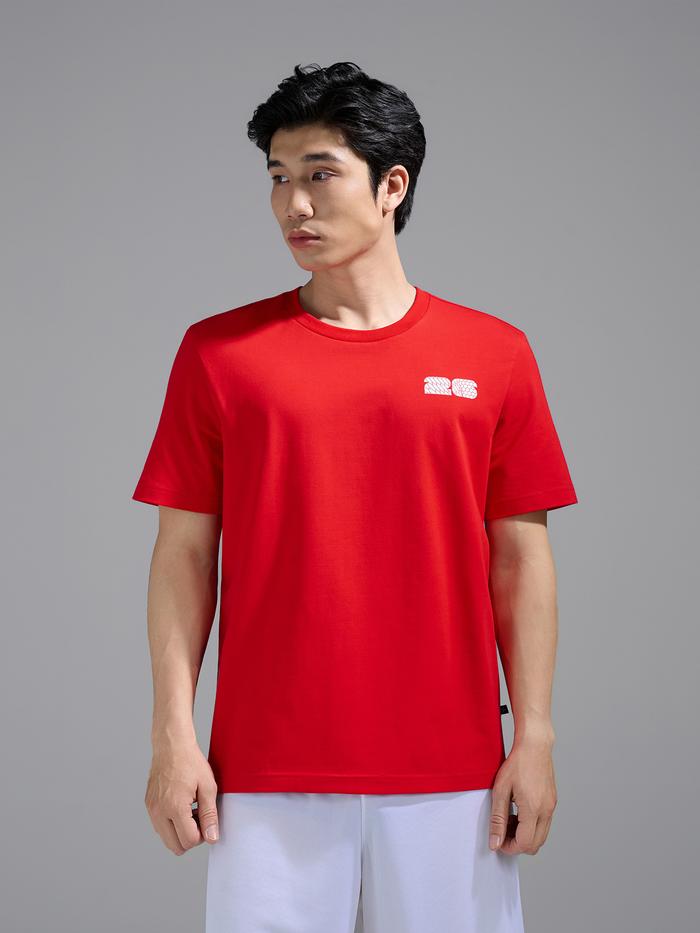 Áo Tshirt Cotton Compact World Cup Blue Matrix - undefined