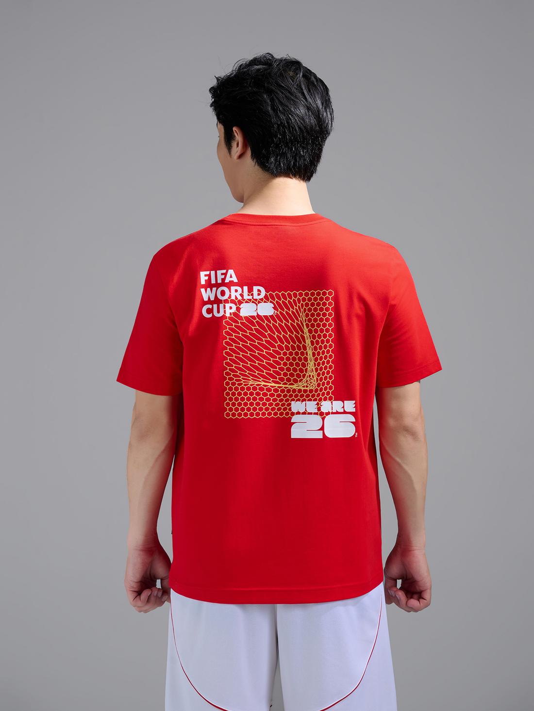 Áo Tshirt Cotton Compact World Cup Blue Matrix - undefined