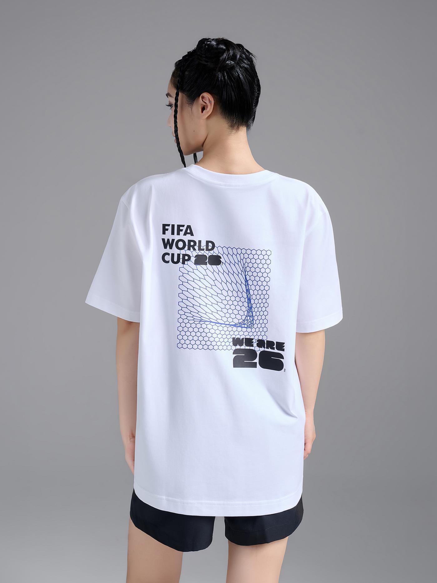 Áo Tshirt Cotton Compact World Cup Blue Matrix - undefined
