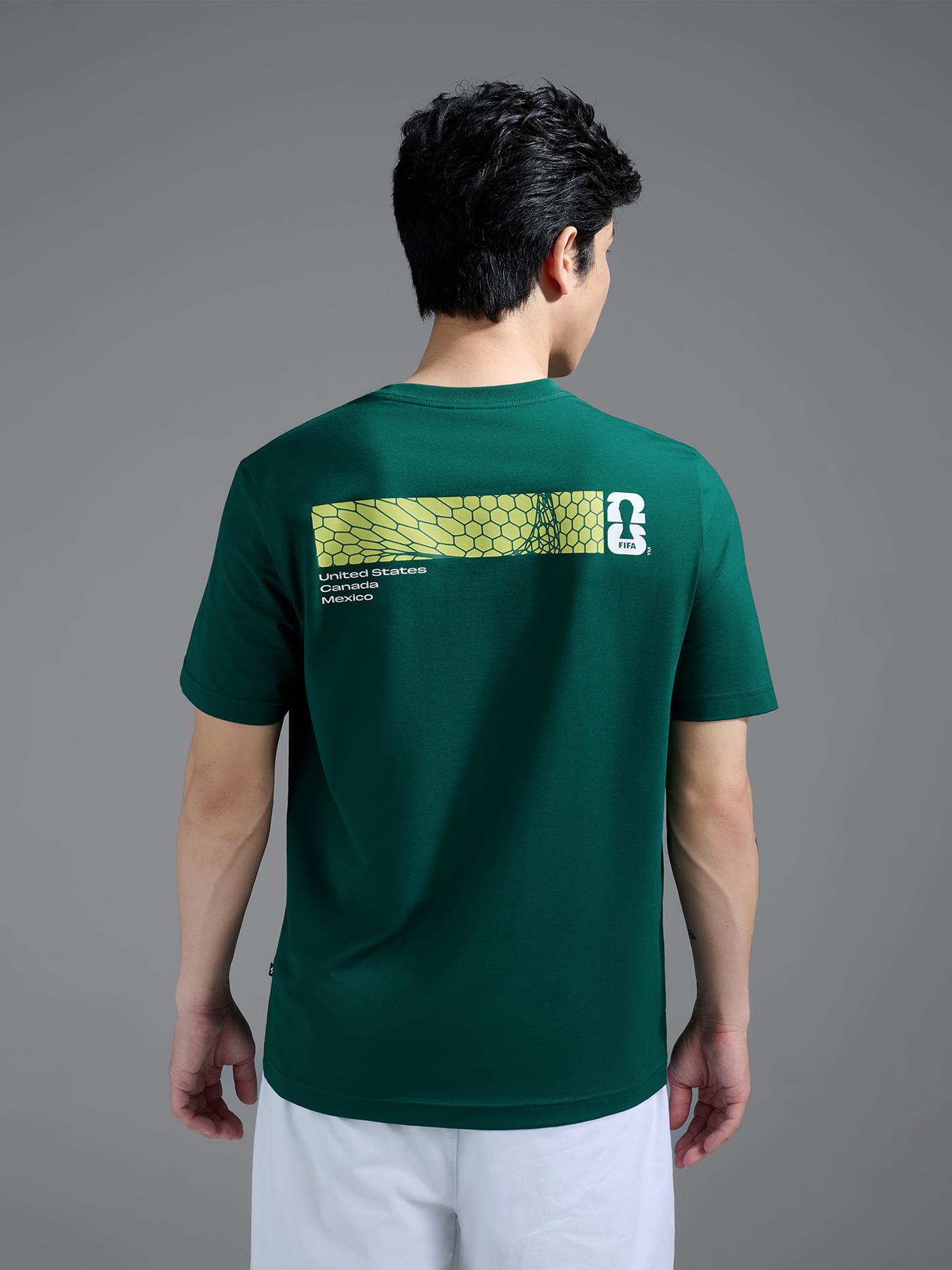 Áo Tshirt Cotton Compact World Cup Net Emblem - undefined