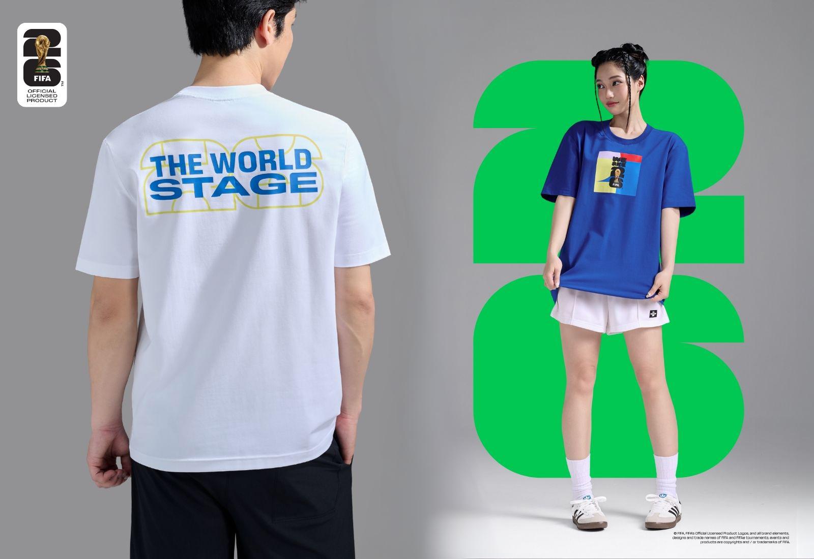 Áo Tshirt Cotton Compact World Cup New Era