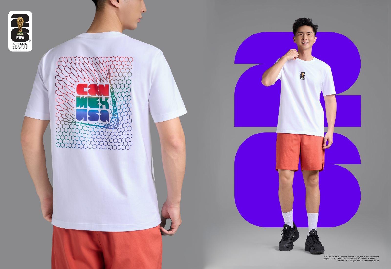 Áo Tshirt Cotton Compact World Cup One Goal One World