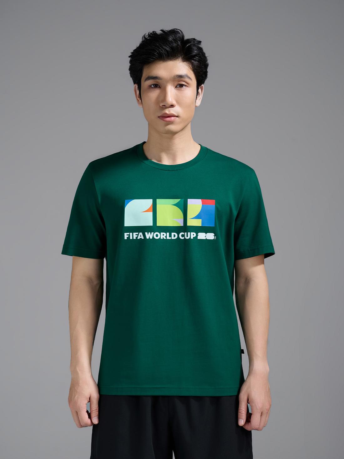 Áo Tshirt Cotton Compact World Cup Vibrant Era 26 - undefined