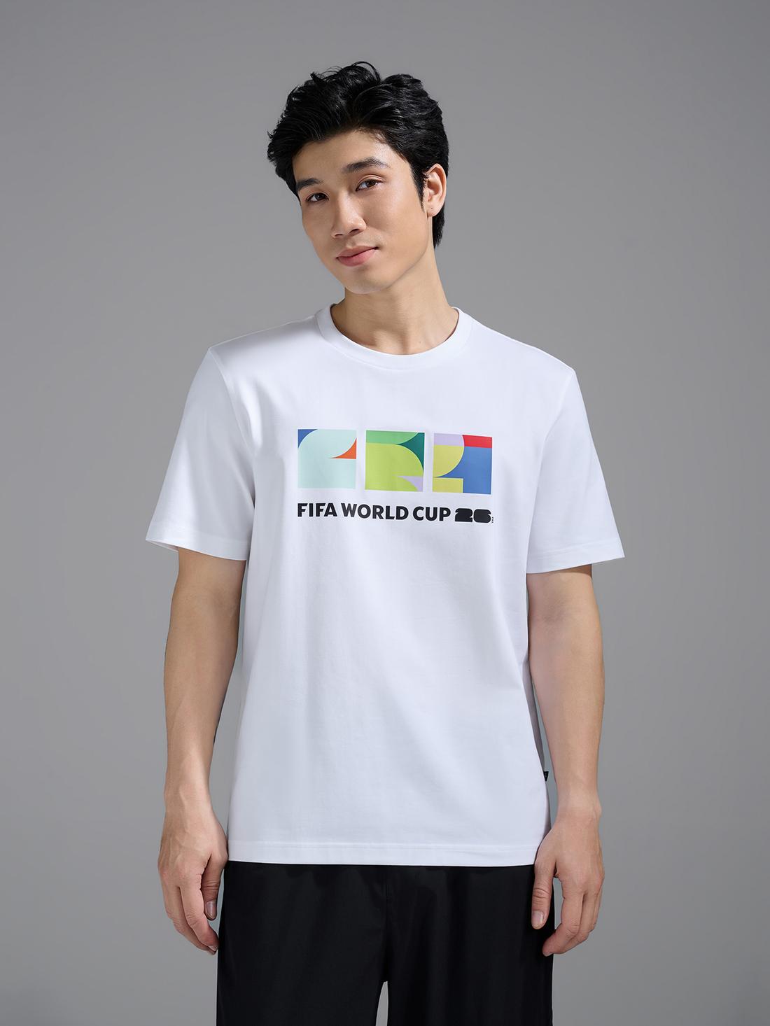 Áo Tshirt Cotton Compact World Cup Vibrant Era 26 - undefined