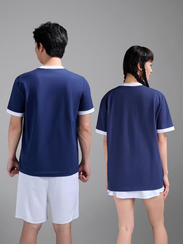 Áo Tshirt Cotton Compact Colored Rib World Cup The World Stage - undefined