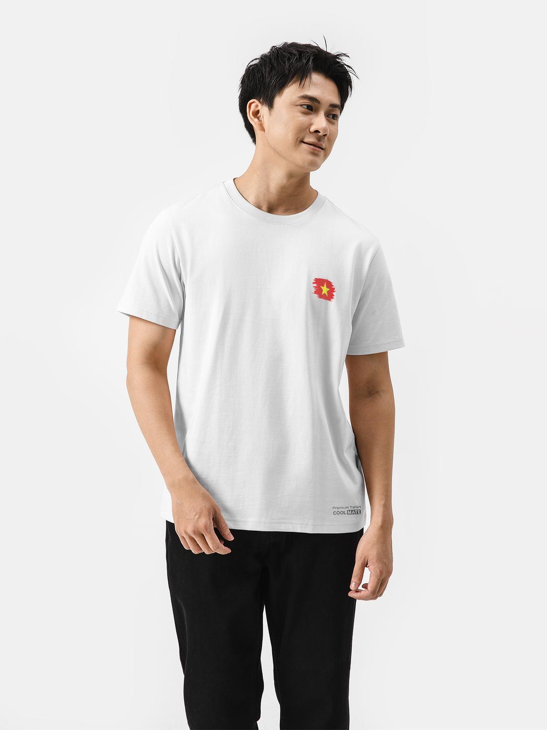 Áo thun Cotton Compact Việt Nam Hình Chữ S - undefined