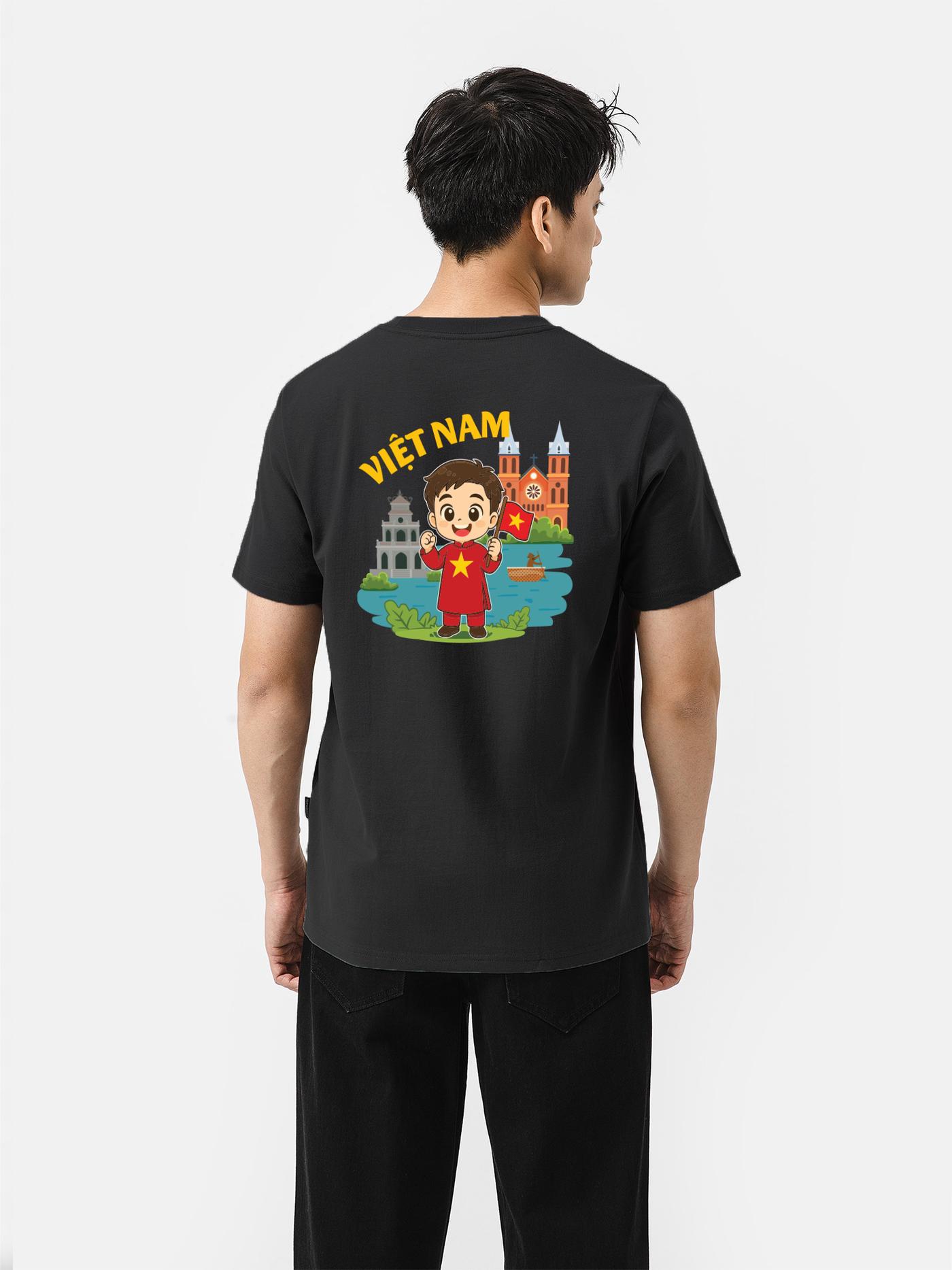Áo thun Cotton Compact Việt Nam Tươi Đẹp bé trai - undefined