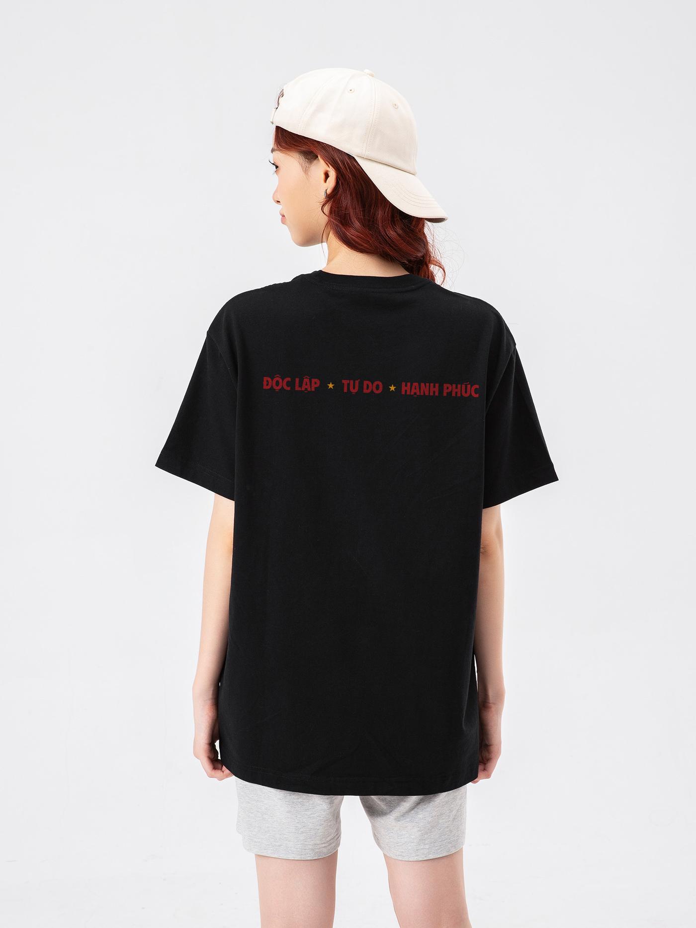 Áo thun Cotton Compact Cờ đỏ - Độc Lập - undefined