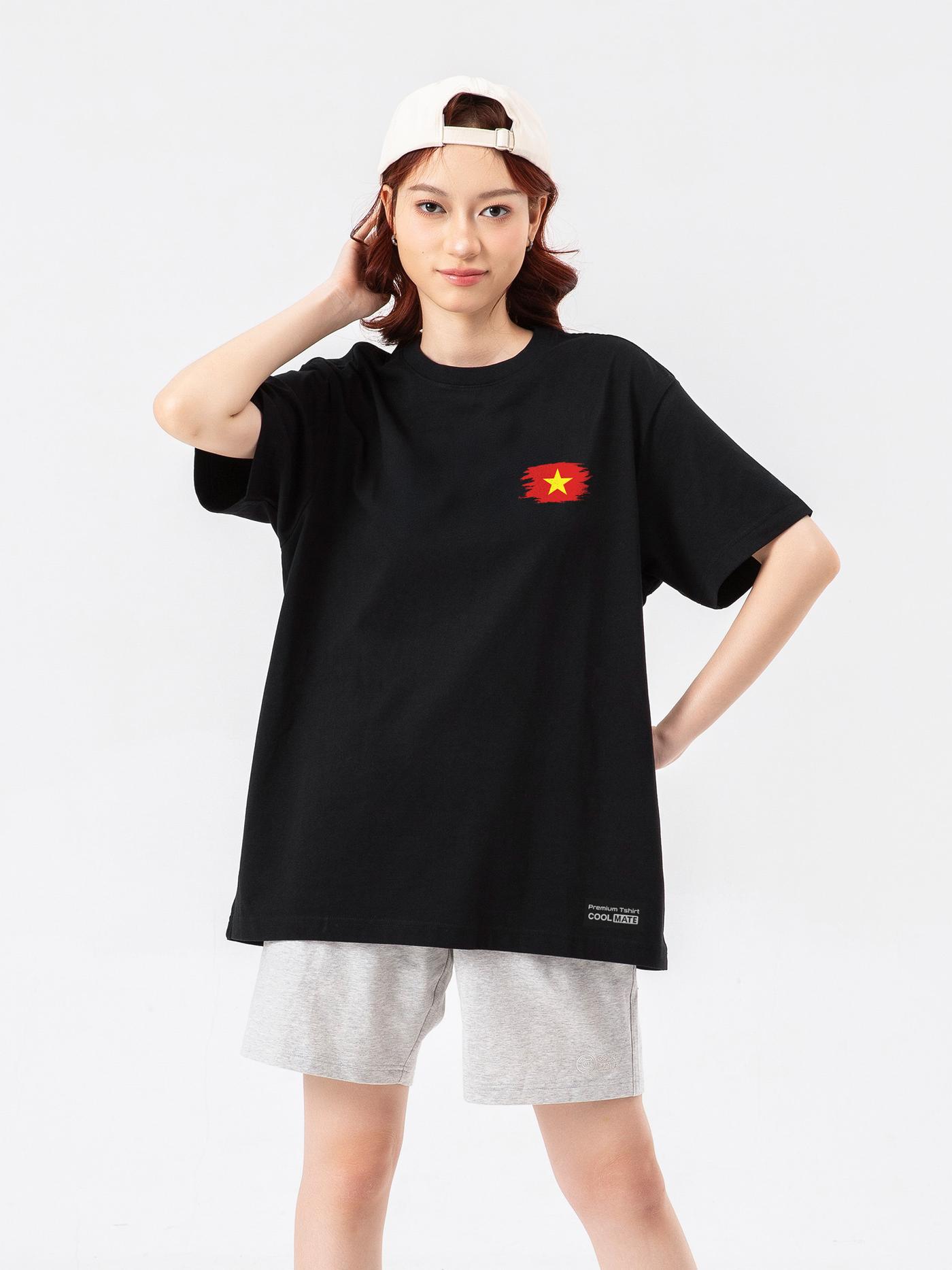 Áo thun Cotton Compact Cờ đỏ - Độc Lập - undefined