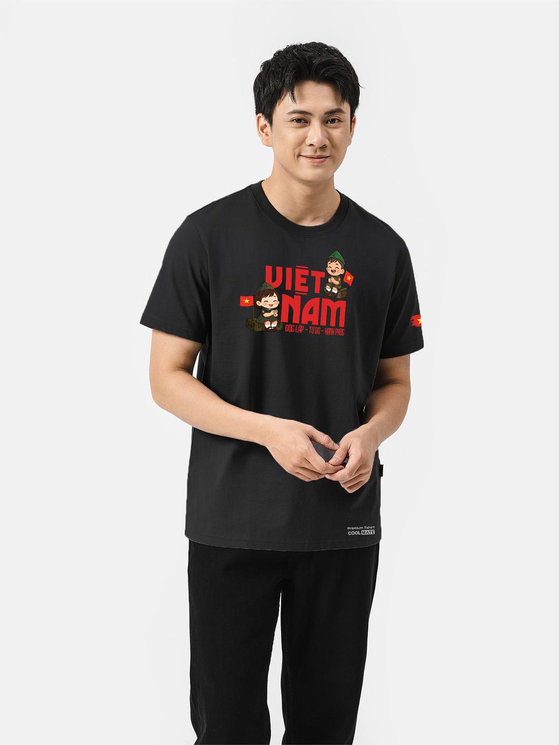 Áo thun Cotton Compact Việt Nam bé trai & bé gái - undefined