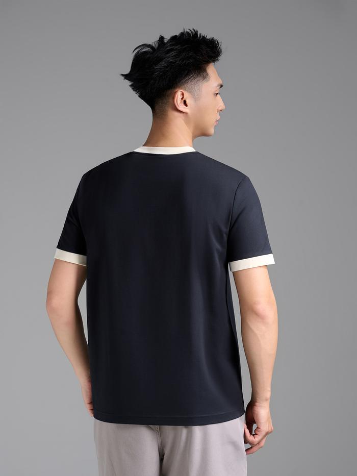 Áo Tshirt Cotton Compact Colored Rib World Cup Golden Net - undefined