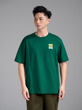 Áo Tshirt Relaxed Fit Cotton Compact World Cup Neon 26 - undefined