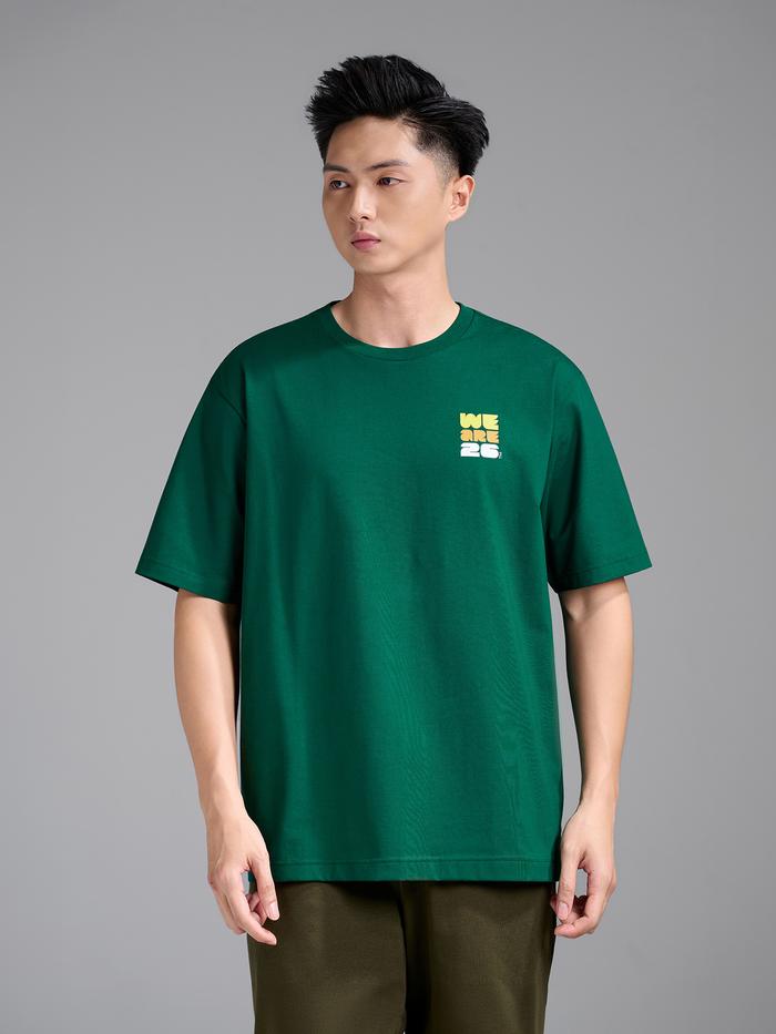 Áo Tshirt Relaxed Fit Cotton Compact World Cup Neon 26 - undefined