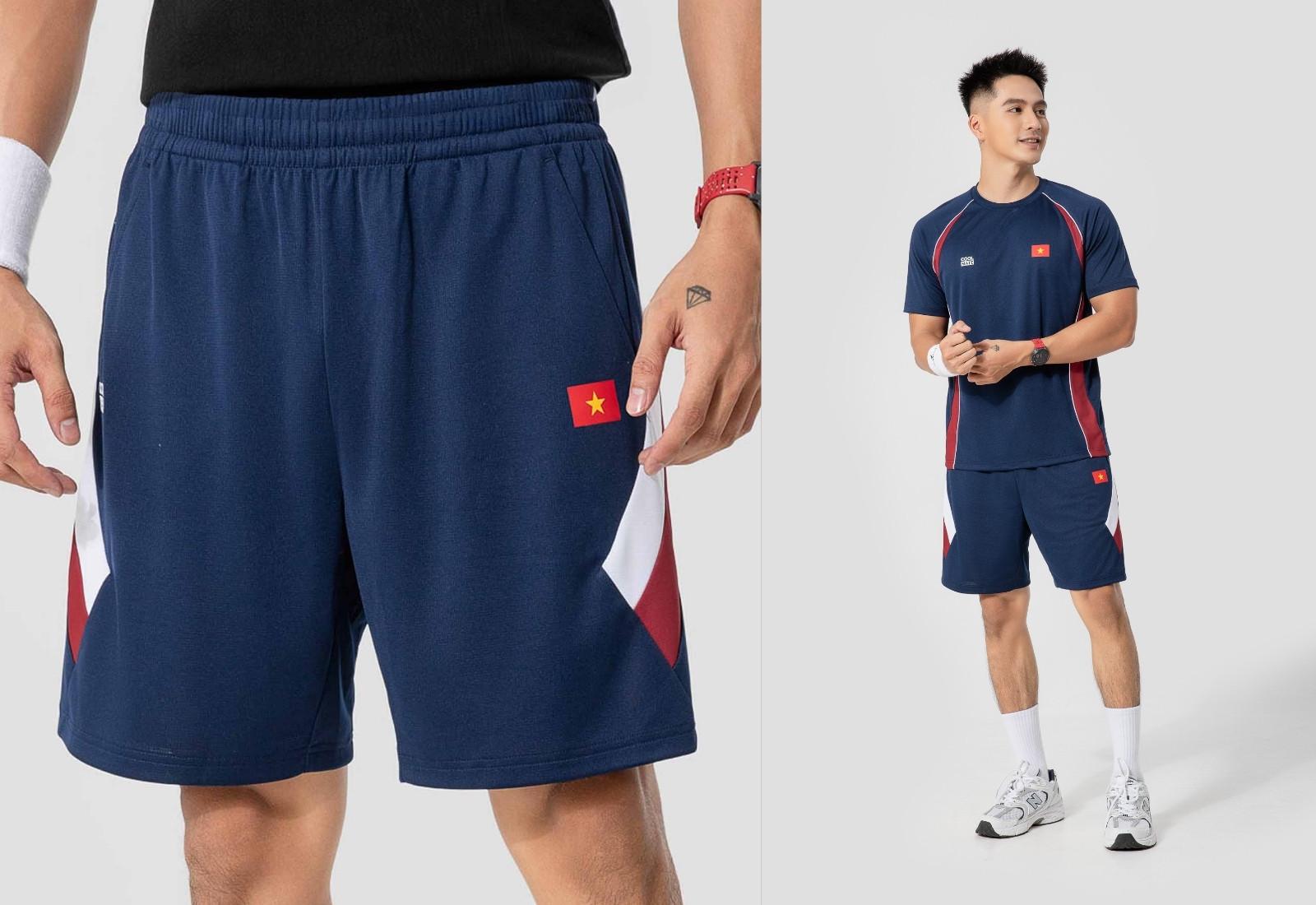 Shorts thể thao Promax Flexline active Tự hào Việt Nam