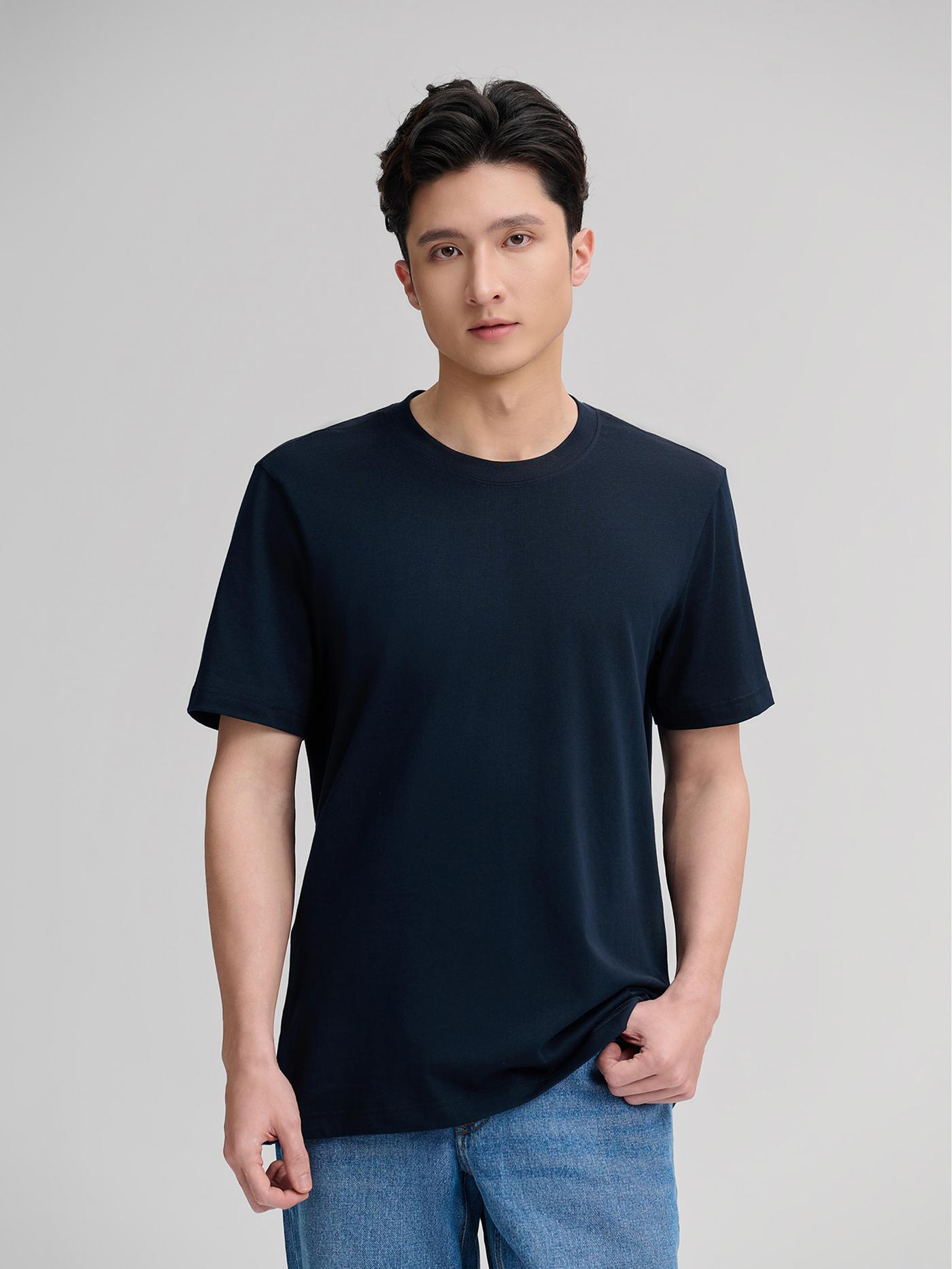 Áo Tshirt nam Regular Fit 100% Cotton 180gsm - undefined