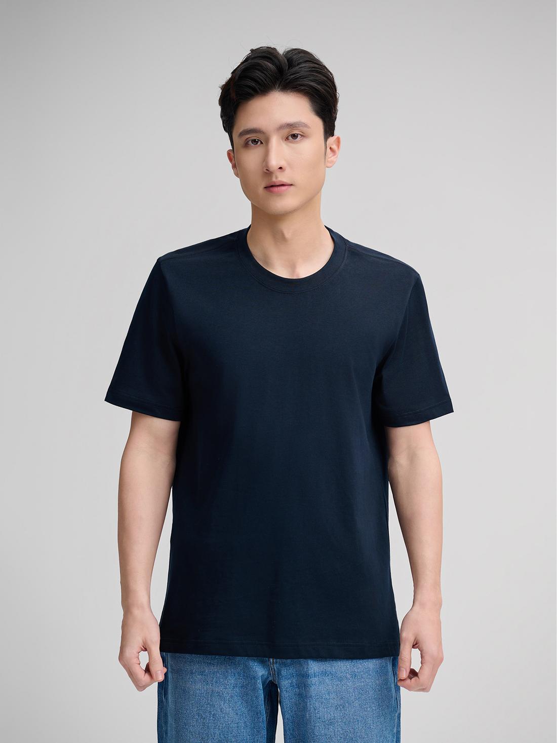 Áo Tshirt nam Regular Fit 100% Cotton 220gsm - undefined