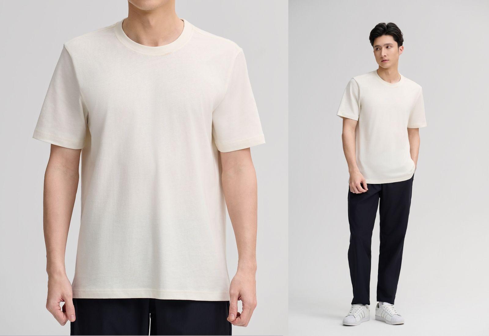 Áo Tshirt nam Regular Fit 100% Cotton 220gsm