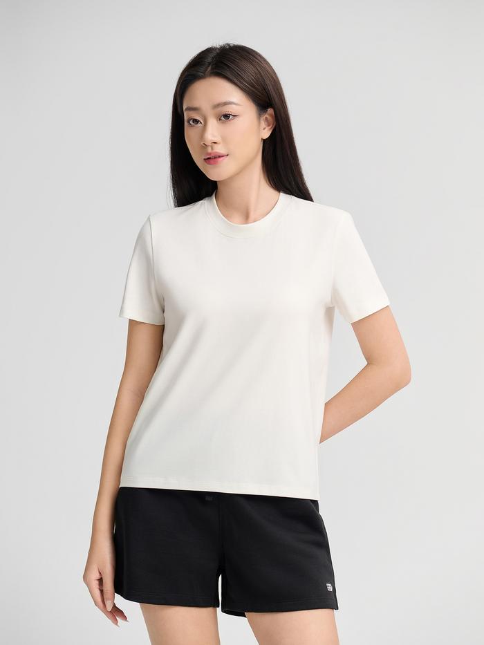 Áo Tshirt nữ Regular Cotton Compact - undefined