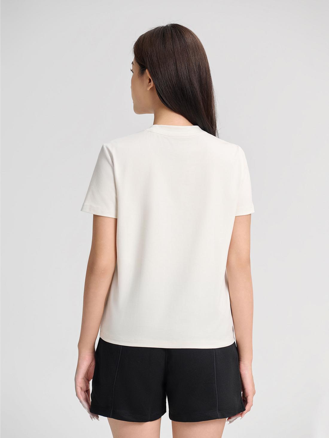 Áo Tshirt nữ Regular Cotton Compact - undefined