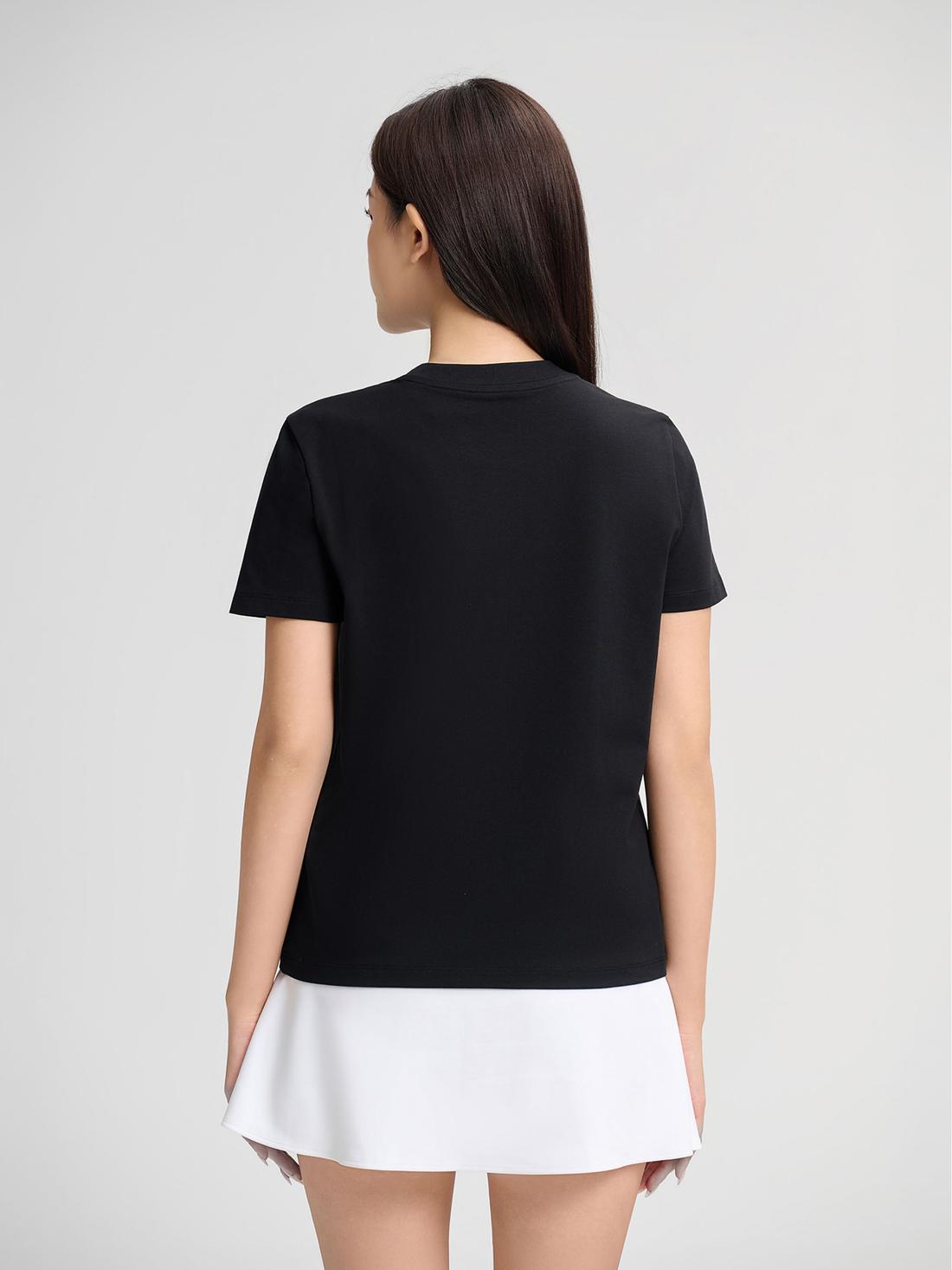 Áo Tshirt nữ Regular Cotton Compact - undefined