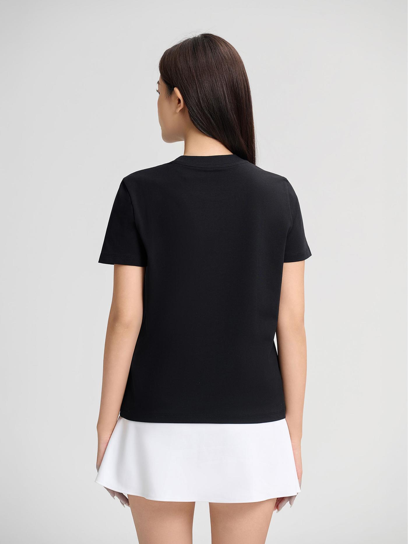Áo Tshirt nữ Regular Cotton Compact - undefined