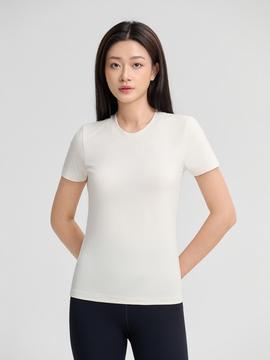 Áo Tshirt Slim nữ Cotton Compact - undefined