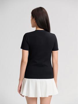 Áo Tshirt Slim nữ Cotton Compact - undefined
