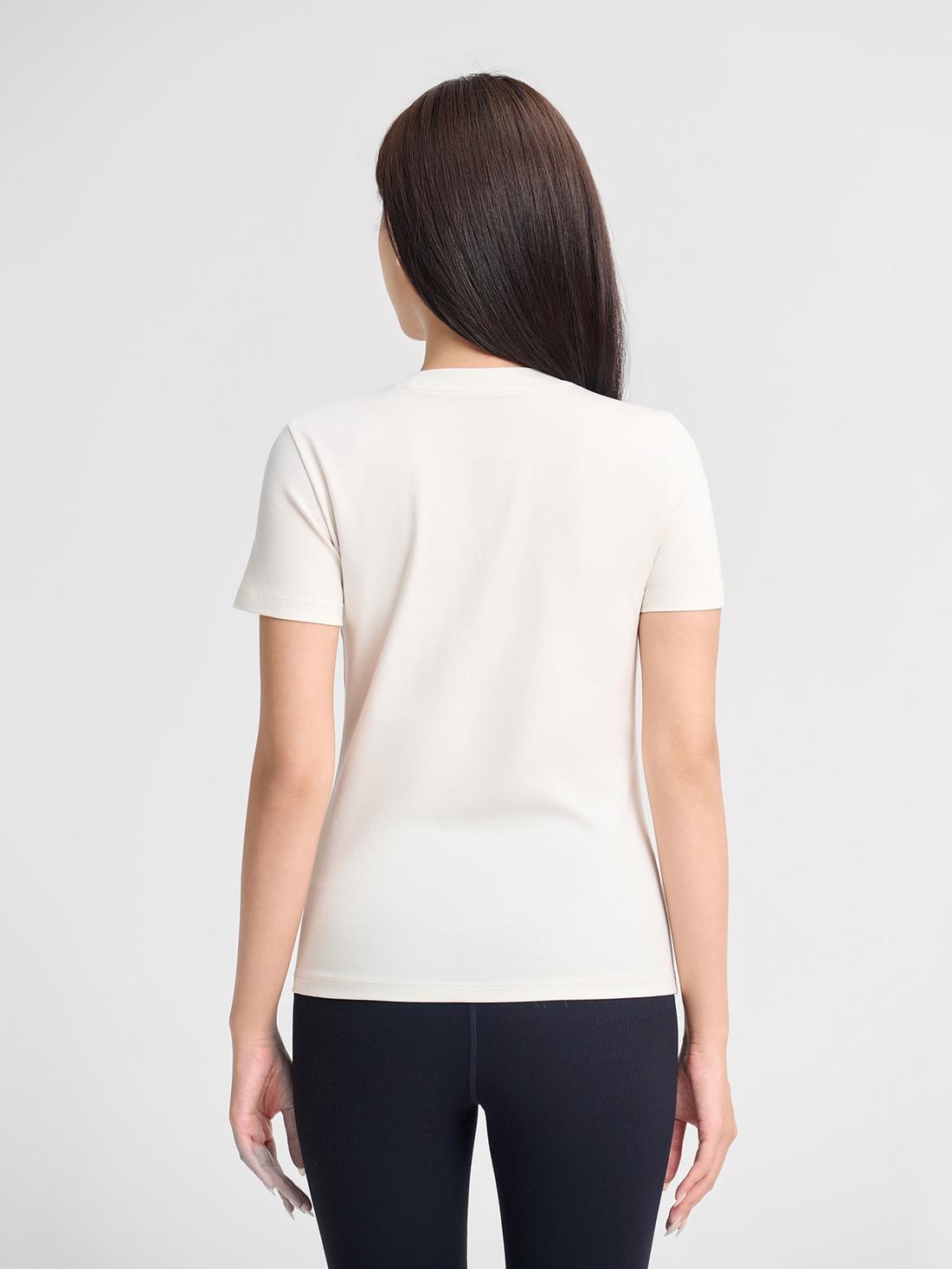 Áo Tshirt Slim nữ Cotton Compact - undefined
