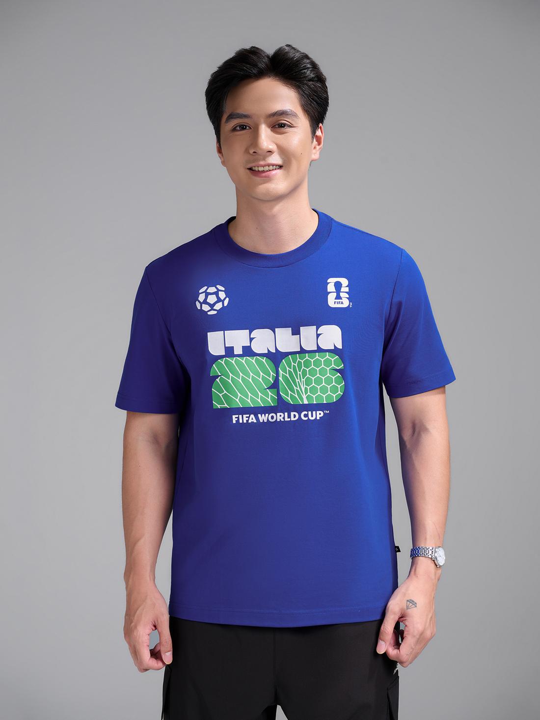 Áo Tshirt Cotton Compact World Cup Đội Tuyển Italy - undefined