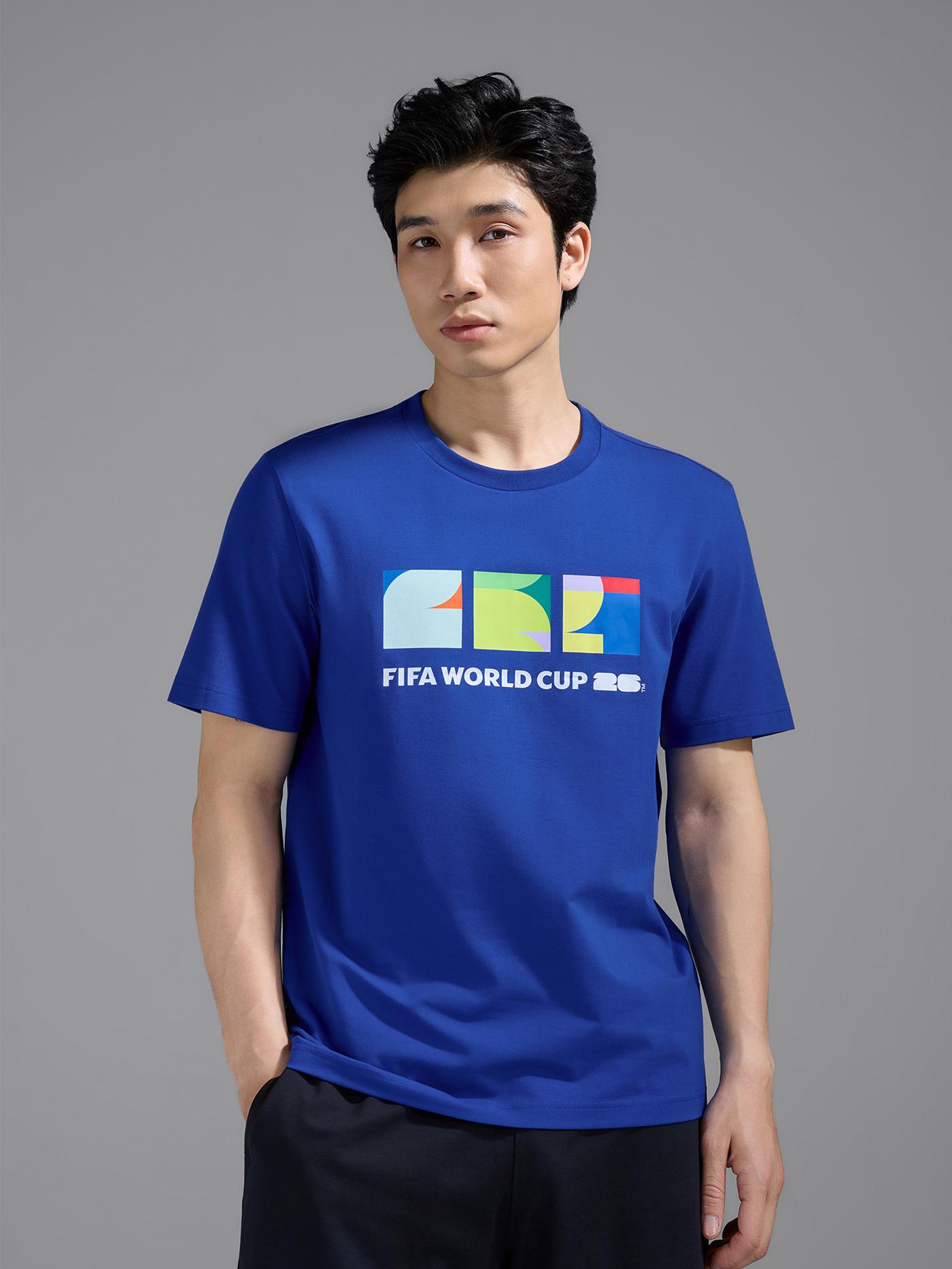 Áo Tshirt Cotton Compact World Cup Vibrant Era 26 - undefined