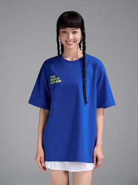 Áo Tshirt Relaxed Fit Cotton Compact World Cup Cyber 26  - undefined