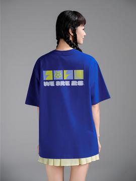 Áo Tshirt Relaxed Fit Cotton Compact World Cup Neon 26 - undefined