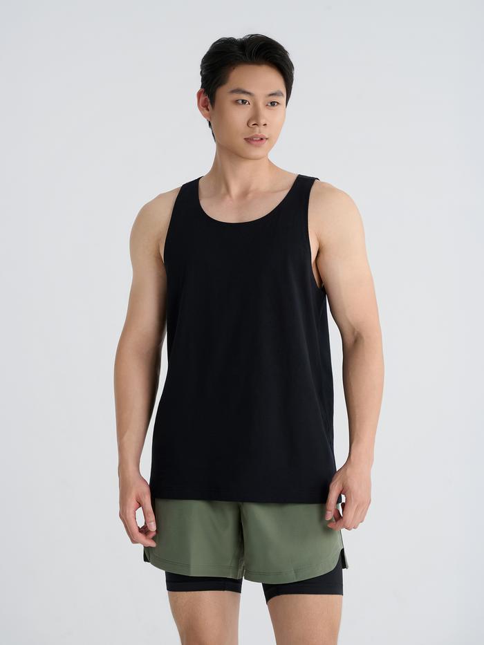 Áo Tanktop regular Fit cotton poly 180gsm - undefined