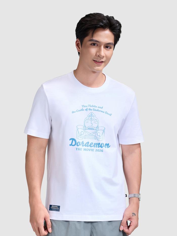 Áo thun Doraemon Sứ Giả Vương Quốc Mu Cotton 180gsm  - undefined