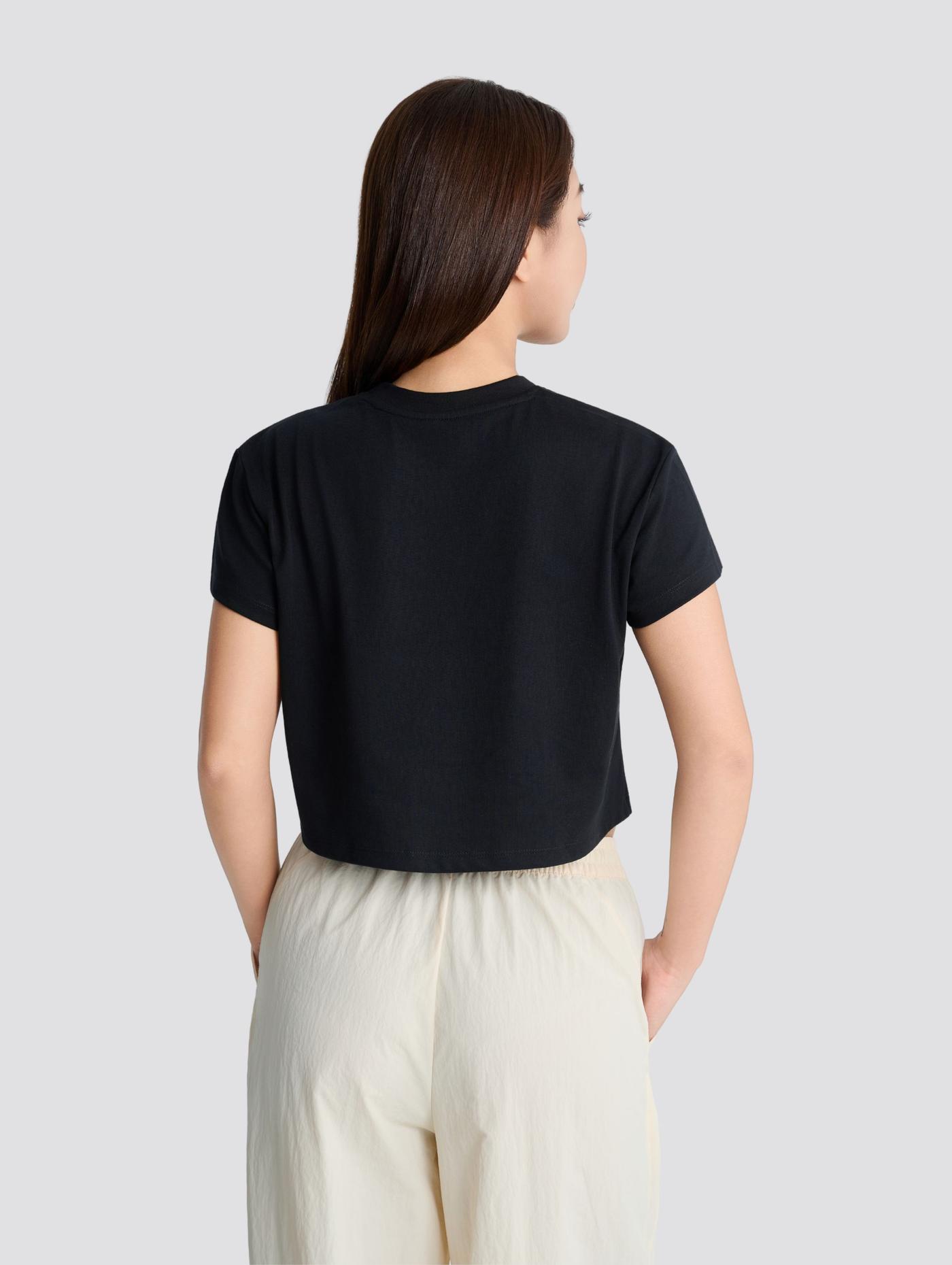 Áo Croptop nữ Cotton Poly - undefined