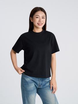 Áo Tshirt Relaxed Fit nữ Cotton Poly - undefined