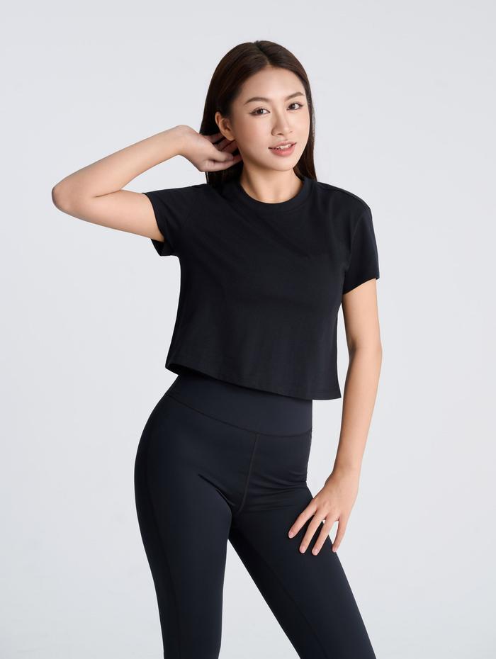 Áo Croptop nữ 100% Cotton - undefined