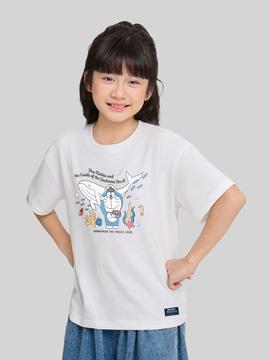 Áo thun trẻ em Doraemon Thanh Âm Đại Dương Cotton Compact - undefined