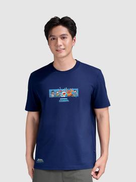Doraemon Colorful Friendship T-shirt 180gsm Cotton - undefined