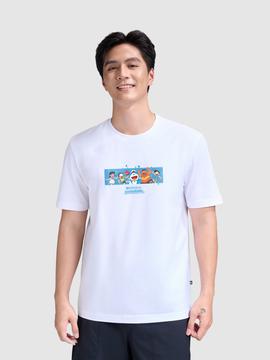Doraemon Colorful Friendship T-shirt 180gsm Cotton - undefined