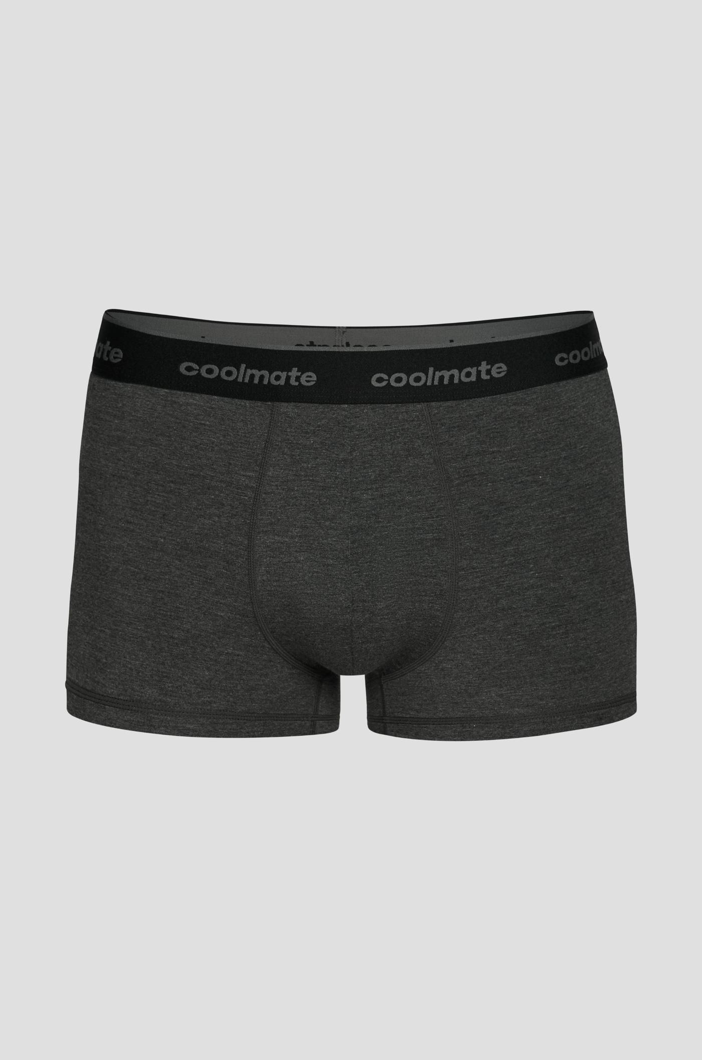 Quần Lót Nam Trunk Bamboo Melange Logo 2 - undefined