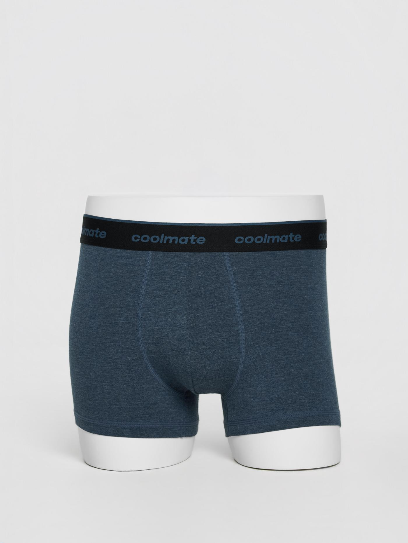 Quần Lót Nam Trunk Bamboo Melange Logo 2 - undefined